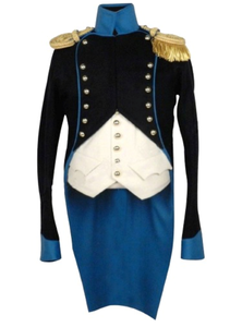 Nouveaux modèles, logo personnalisé, coupe-vent d'extérieur pour hommes, vestes bleues imperméables de style Napoléon britannique - Product Image 2