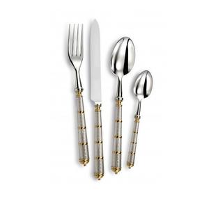 Luxury Classic Design <b>Flatware</b> Set in Stainless Steel with Gold Finished Perfect for Restaurant Dining and Elegant Tabletop - Product Image 3