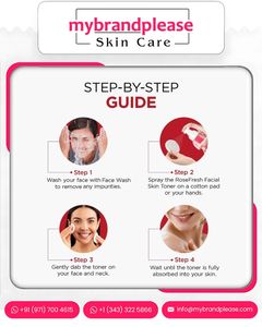 โทนเนอร์บำรุงผิวหน้ารูปกุหลาบเพื่อผิวกระจ่างใสมีสูตรเฉพาะสำหรับ OEM ODM และฉลากส่วนตัวจำนวนมาก - Product Image 6