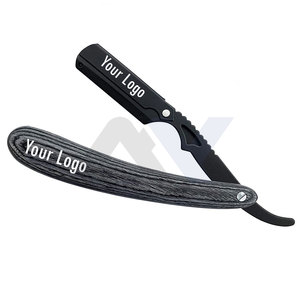 Navajas de Afeitar de Acero Inoxidable con Mango de Madera, Logotipo Personalizado, Bloqueo Oscilante, Hoja Recta, Seis Cuchillas, Proveedor al por Mayor, Fabricante para Mujeres - Product Image 5