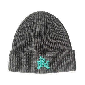Fabricant de bonnets OEM ODM, bonnets en tricot brodés de haute qualité pour hommes, avec logo personnalisé - Product Image 3