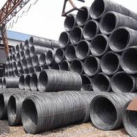 Fil de fer laminé à chaud à faible teneur en carbone (MS) en bobine ASTM 5,5 mm 6,5 mm pour le tréfilage, la fabrication de cordes et de clous (matière première)