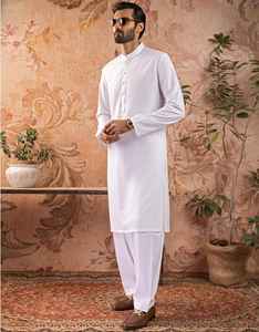 Shalwar Kameez sur mesure en gros pour hommes, disponible en différentes tailles, vêtements décontractés pour l'été et l'hiver, disponibles dans diverses couleurs - Product Image 5