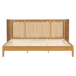 เตียงขนาดคิงไซส์โครงเตียงไม้สำหรับเด็กเลือกสีได้ตามต้องการ - Product Image 3