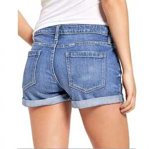 Trendy High Rise Skinny Ripped Denim Shorts for Women Breathable Summer Wear and Daily Outfits Casual <b>Jean</b> Shorts - Product Image 5