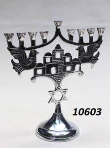 Aluminium Meilleure vente Menorah juive Menorah Hanukkah Menorahs Hanukah Menorah Candle Holder in Custom Design - Product Image 3