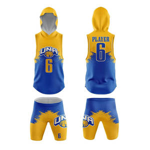 Mejor calidad personalizado equipo nombre impresión sublimación 7v7 uniforme bajo MOQ serigrafía sublimación 7v7 deportes uniforme conjunto - Product Image 5