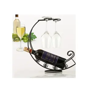 Good quality metal Bottle Holder best quality Bar Rack Wine Holder wedding gift accessories at under your budget