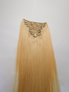 Clip de cheveux humains vierges 100% à double tirage en gros-morceau de cheveux de toutes les couleurs du Vietnam - Product Image 6