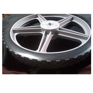 14 x 1.75 เครื่องตัดหญ้าลานรถเข็นดอลลี่ Spoked ล้อพลาสติกความจุโหลด 150 ปอนด์ - Product Image 3
