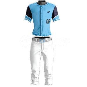 Uniforme de baseball respirant à séchage rapide à vendre en gros uniforme de baseball respirant pour unisexe - Product Image 1