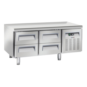 Table réfrigérée GN 1/1 avec 4 tiroirs, organiseur de réfrigérateur - Product Image 1