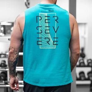 เสื้อกล้ามสำหรับผู้ชายไซส์พิเศษระบายอากาศได้ดีแห้งเร็วใส่ออกกำลังกายวิ่งวิ่งวิ่งออกกำลังกายแบบลำลอง - Product Image 4