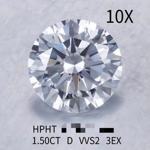 0.7mm - 4.2mm DEF VVS - VS Excellent Diamant De Laboratoire De Mêlée En Vrac De Coupe Ronde Prix Par Carat Blanc HPHT Diamant De Laboratoire De Mêlée En Vrac - Product Image 2