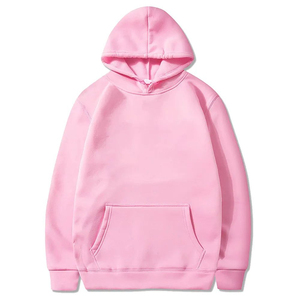 Sweats à capuche de couleurs claires respirants à séchage rapide avec impression numérique teints en couleurs unies en différentes tailles pour l'hiver - Product Image 2