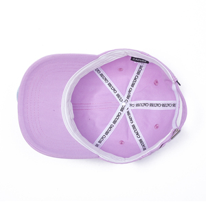 Casquette de baseball 6 panneaux vert clair réglable unisexe en sergé de coton, chapeau décontracté printemps-été couleur unie - Product Image 5