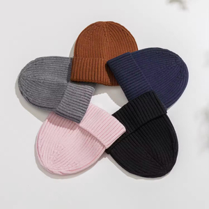 Gorro de Punto Acrílico de Invierno de Lujo para Hombre y Mujer, Diseño Urbano, Transpirable, Impermeable, para Negocios y Playa - Product Image 1
