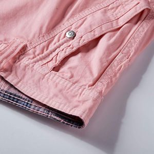 Personnalisation OEM pantalon court pour homme nouveau style utilitaire cargo avec séchage rapide multi-poches motif solide logo élastique personnalisé - Product Image 6