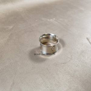 Anillo de Servilleta Metálico de Moda para Bodas y Celebraciones, Recuerdos Ecológicos, Decoración de Mesa, Suministro Personalizado en Existencia, India - Product Image 5