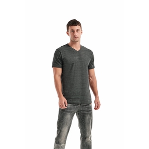 Venta al por mayor de alta calidad hombro caído camiseta de gran tamaño de marca de talla grande de impresión personalizada gráfico hombres camisetas Unisex - Product Image 3