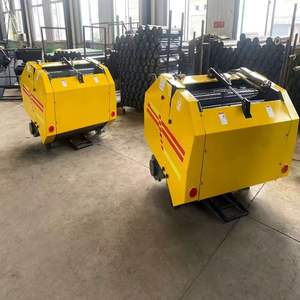 Máquina empacadora de heno de paja redonda de buena calidad para equipos agrícolas de bolas de hierba ahora disponible en stock - Product Image 5