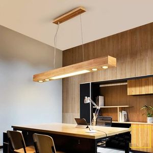 Modern Hanging <b>LED</b> Chandelier Wooden Resin AC Gold Dimmable IP54 Waterproof Eco-Friendly Durable Button Control Height - Product Image 2