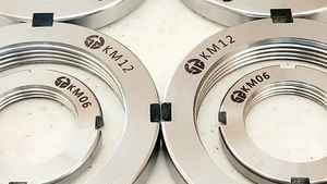 Tuercas DE SEGURIDAD chapadas en zinc KM para asegurar cualquier cojinete de husillo - Product Image 3