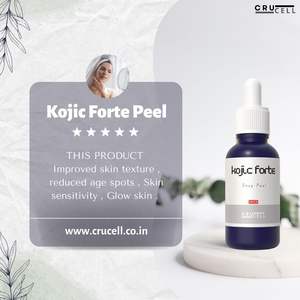 Crucell Kojic Forte Peel standard de haute qualité de 30ml pour une peau éclatante et hyperpigmentée avec un résultat rapide. - Product Image 4
