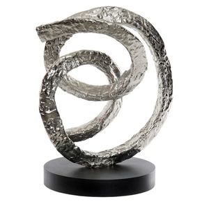 Metal Golden Olive Aluminium Decorative showpiece Sculpture for Office <b>Desktop</b> Sculpture Decorative Table Statue Home Decor - Product Image 3