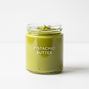 Beurre de pistache frais biologique pur de qualité supérieure, fabriqué avec des noix grillées 100% naturelles, pâte à tartiner aux noix propre et délicieuse pour la consommation alimentaire - Product Image 1