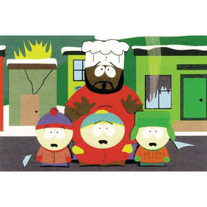 Tarjeta postal con diseño de South Park para tarjetas de felicitación y de vacaciones - Product Image 1