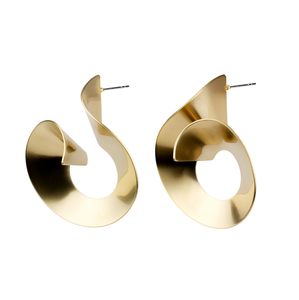 เครื่องประดับแบบทำมือต่างหูทองพร้อมตะขอทองเหลืองและจุกปิดสำหรับใช้ในงานปาร์ตี้ - Product Image 1