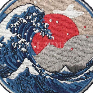 Badges brodés les plus vendus, fabrication OEM personnalisée, badges brodés très demandés - Product Image 6