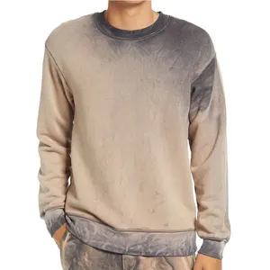 Großhandel New Fleece Sweatshirts mit Rundhals ausschnitt Langarm Herren Jersey Herren Sweatshirt ohne Kapuze