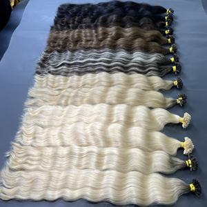 Extensiones de cabello ondulado suelto para flujo natural y movimiento Extensiones de Punta K - Product Image 5