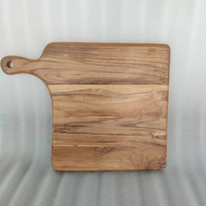 Bloques de cortar de madera más vendidos, decoración del hogar, accesorios de cocina, tablas de cortar rectangulares con mango, múltiples formas - Product Image 2