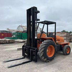 High Quality TCM FD250 Hand Hydraulic Forklift <b>Pallet</b> Truck Japan Original 1 Ton Used Three Stage Mast Offroad Global For Sale - Product Image 1