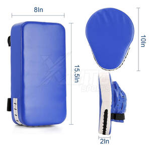 Correa Ajustable, Logotipo Personalizado Disponible, Venta Directa de Fábrica, Almohadilla de Cuero para Boxeo, Cómoda y Transpirable para Boxeo Avanzado - Product Image 2