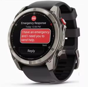 ENVÍO EXPRÉS Reloj Inteligente GPS Multideporte Garmin Fenix 8 Pro Premium con Correa de Goma, Batería de 250 mAh, Compatible con Android, Solar y Wi-Fi - Product Image 1