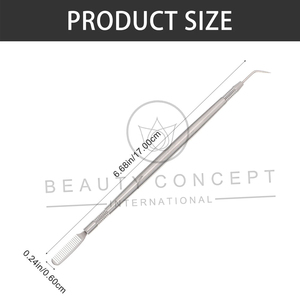 2 Pcs Lifting des cils en acier inoxydable Meilleure vente Qualité supérieure Outils de levage des cils faits à la main par Beauty Concept Eco-Friendly - Product Image 5