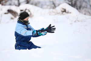 Prix de gros Gants de ski en cuir Écran tactile Gants de ski snowboard d'hiver pour unisexe Durable Respirant pour les sports de neige OEM - Product Image 6