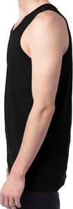 Camiseta sin mangas para hombre Camiseta sin mangas de alta calidad 100% algodón Camiseta sin mangas de calidad personalizada para hombres de Bangladesh - Product Image 4