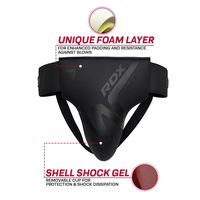 Protection de l'aine RDX Sports GDR-T15MB personnalisée de haute qualité pour entraînement MMA et boxe – Sécurité totale – Vente en gros