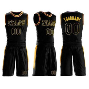 2025 gros respirant Top qualité basket-ball uniforme nouveau Design basket-ball uniforme en gros personnalisé basket-ball uniforme - Product Image 3