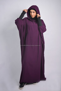 2024 Goedkoopste Moslim Vrouwen Abaya Met Hoodie Lange Mouw Vrouwen Grote Sjaal Gril Gebed Islamitische Vrouwen Jurk Kaftan Jilbab - Product Image 2