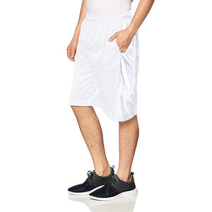 Pantalones cortos de malla de calle alta con logotipo personalizado de mejor estilo MOQ bajo Patrón sólido Tela de estambre Venta en línea por fabricante de Pakistán - Product Image 2