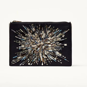 STYLE BRODERIE UNIQUE SACS MEILLEUR Style Bohème Broderie Travail Main Embrayage Sacs Sacs Fantaisie Design Doublure En Gros - Product Image 1