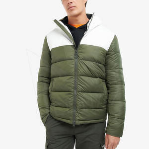 Fabricantes de ropa, chaqueta acolchada cortavientos cálida de invierno para hombre personalizada, chaqueta ligera resistente al agua - Product Image 2