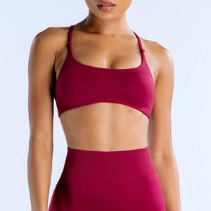 Sujetador deportivo 2025 para mujer, para correr, de secado rápido, a prueba de golpes, pecho lateral, Fitness, Yoga, chaleco sin anillo de acero, Sujetador deportivo recogido - Product Image 4