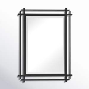 Vintage Ornate <b>Black</b> Arched Wall <b>Mirror</b> Handcrafted Classic Designer <b>Frame</b> Elegant Statement Upgrade for Home Decor Display - Product Image 3